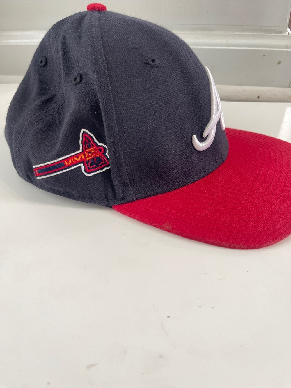 ATLANTA BRAVES MLB 47 BRAND TEAM LOGOS COLORS OSFM CAPTAIN SNAPBACK HAT/CAP - Picture 5 of 6